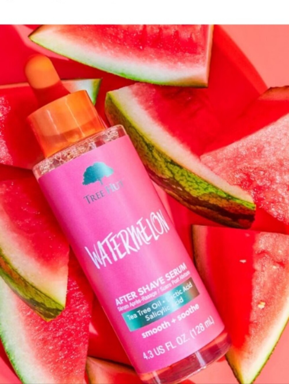 Tree Hut Watermelon After Shave Serum - Pink